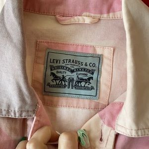 Levi’s pink and grey jacket